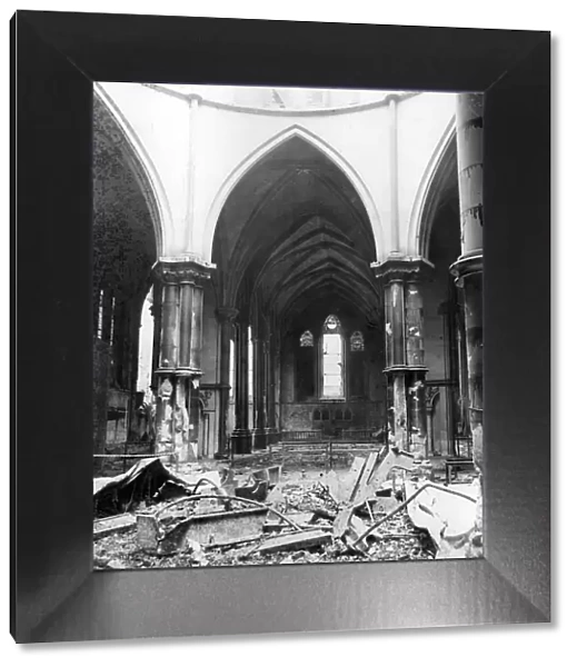 London in the Blitz Temple Church air raid 15