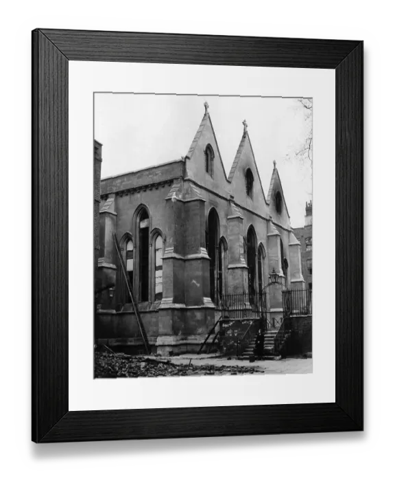 Framed Print : London in the Blitz Temple Church air raid 18 Framed Print : London in the Blitz Temple Church air raid 18