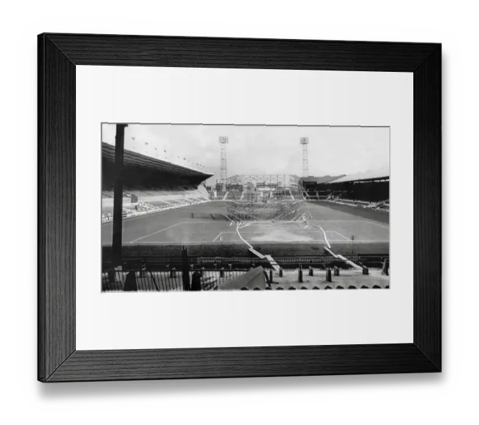 Framed Print : View of Old Trafford football ground 1976 Framed Print : View of Old Trafford football ground 1976
