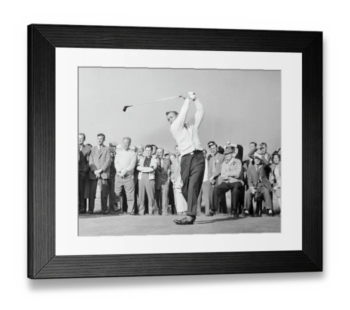 Framed Print : Golfer Arnold Palmer pictured in action in the Ryder Cup at Lytham St Annes 1961 Framed Print : Golfer Arnold Palmer pictured in action in the Ryder Cup at Lytham St Annes 1961