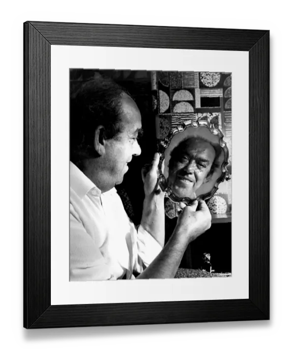 Framed Print : Dixie Dean in 1972 Framed Print : Dixie Dean in 1972