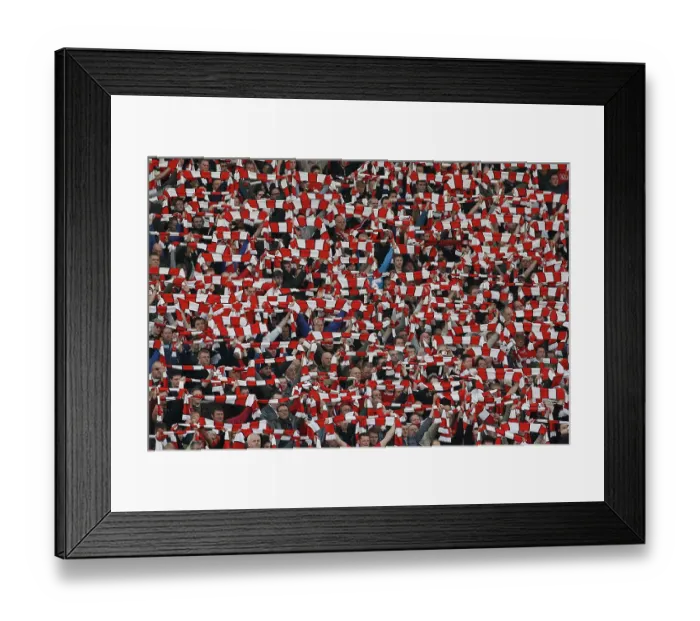 Framed Print : Manchester United v Manchester City (1-2) Old Trafford before kickoff 2008 Framed Print : Manchester United v Manchester City (1-2) Old Trafford before kickoff 2008