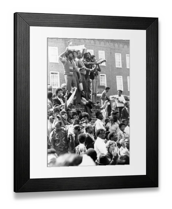 Framed Print : Crowd at the Oval for 1st test match between England and West Indies 1973 Framed Print : Crowd at the Oval for 1st test match between England and West Indies 1973
