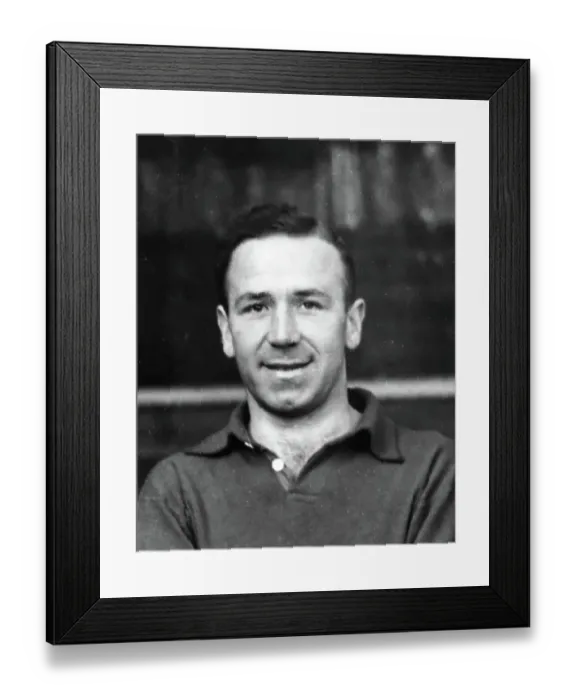 Framed Print : Footballer Sir Matt Busby when he played for Liverpool in 1938 Framed Print : Footballer Sir Matt Busby when he played for Liverpool in 1938