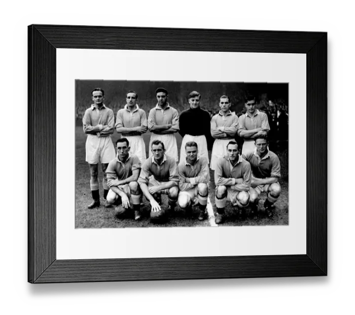 Framed Print : Manchester City Team group in 1949 Framed Print : Manchester City Team group in 1949