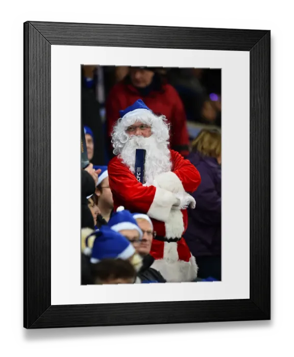 Framed Print : Santa on the terraces