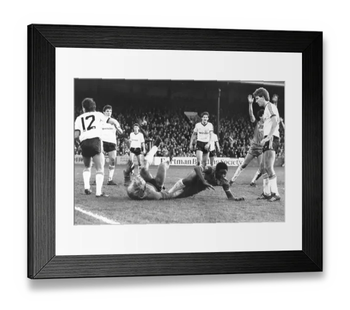 Framed Print : Bournemouth 21 year old Milton Graham scores Bournemouth's first goal against Manchester United Framed Print : Bournemouth 21 year old Milton Graham scores Bournemouth's first goal against Manchester United
