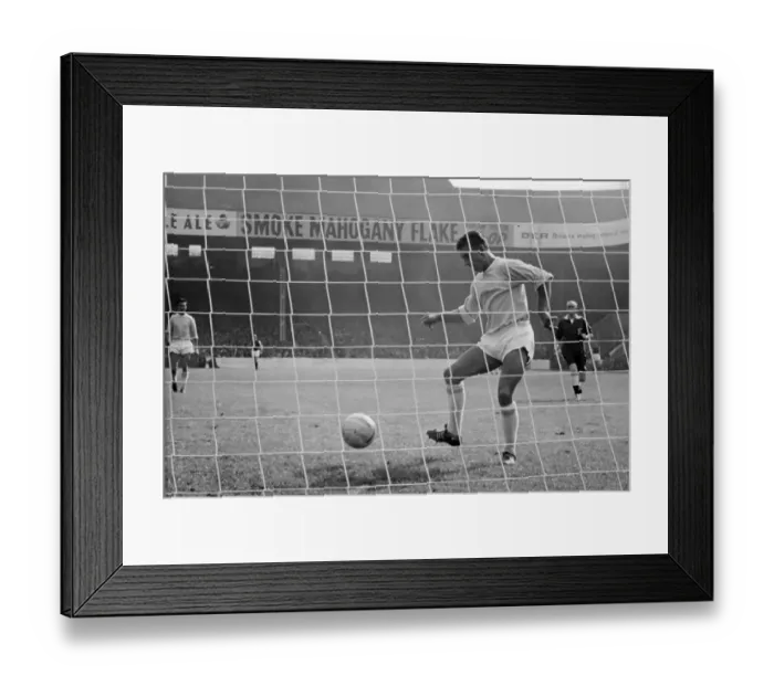 Framed Print : Alex Harley, Manchester City F.C. footballer, in action against Aston Villa 1962 Framed Print : Alex Harley, Manchester City F.C. footballer, in action against Aston Villa 1962