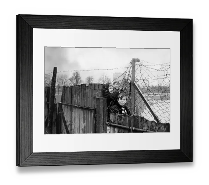 Framed Print : Sutton Football Ground 1970 Framed Print : Sutton Football Ground 1970