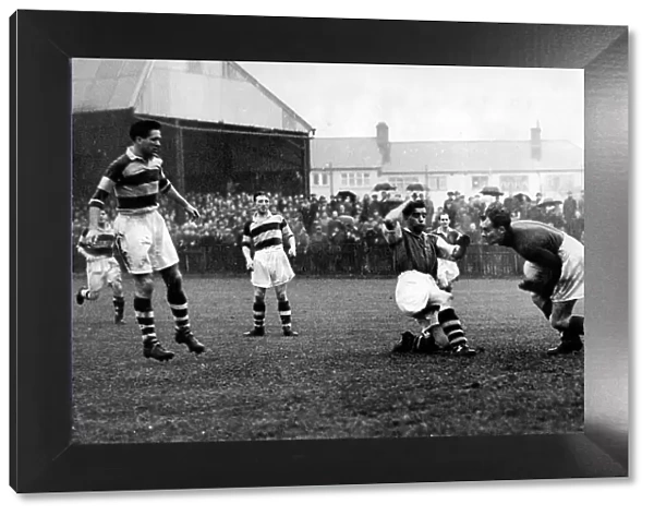 Barnet v Great Yarmouth 1954 FA Cup match