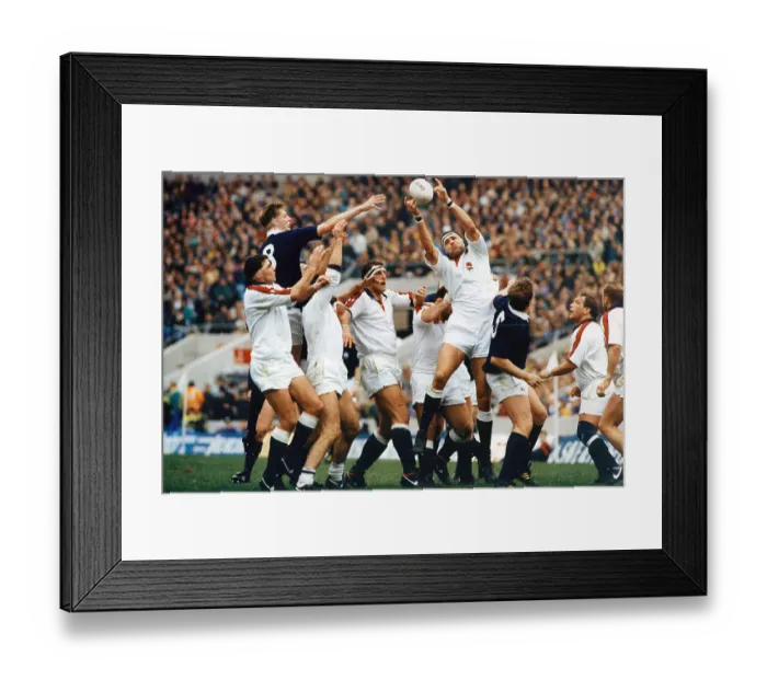 Framed Print : Scotland v England Five Nations Championship at Twickenham 1993 Framed Print : Scotland v England Five Nations Championship at Twickenham 1993