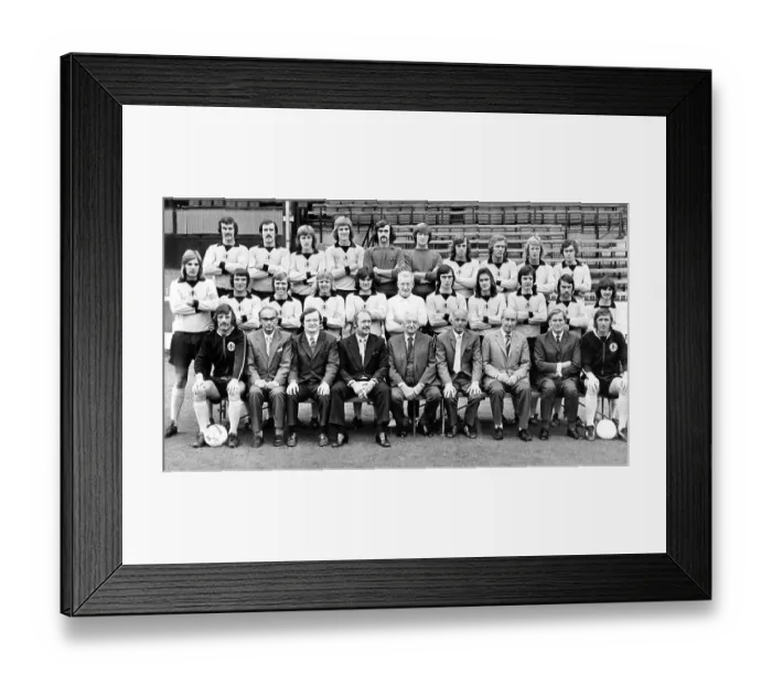 Framed Print : Watford FC team group Season 1973 / 74