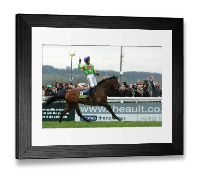 Framed Print : Ruby Walsh and Kauto Star celebrate winning the Gold Cup Framed Print : Ruby Walsh and Kauto Star celebrate winning the Gold Cup