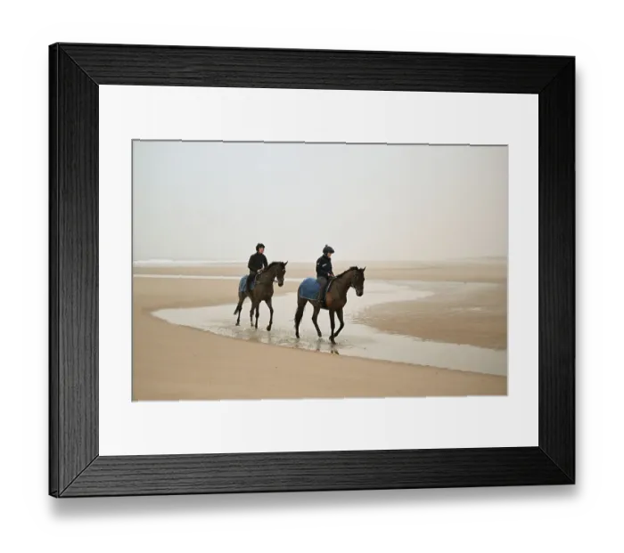 Framed Print : Horses from the James Owen Racing stables (Newmarket) ride out at dawn Framed Print : Horses from the James Owen Racing stables (Newmarket) ride out at dawn