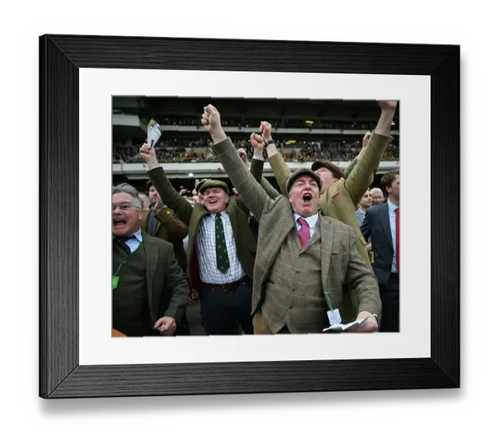 Framed Print : Cheers! Cheltenham Festival week