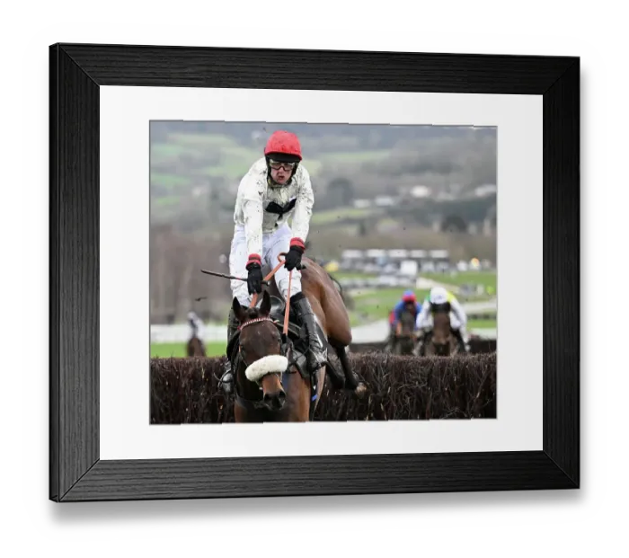 Framed Print : A mud spattered David Bass guides Chianti Classico to winning the Ultima Handicap chase Cheltenham Festival week Framed Print : A mud spattered David Bass guides Chianti Classico to winning the Ultima Handicap chase Cheltenham Festival week
