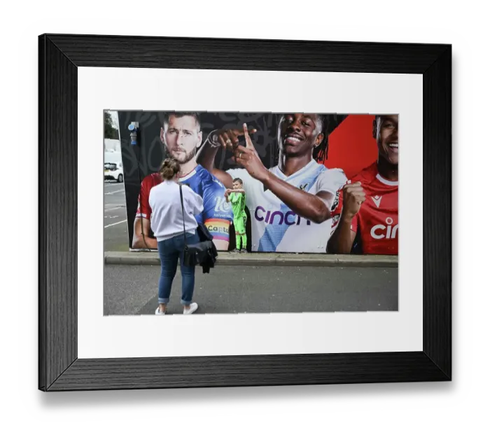 Framed Print : Soul of Sport Selhurst Crystal Palace v Manchester City 2024 Framed Print : Soul of Sport Selhurst Crystal Palace v Manchester City 2024