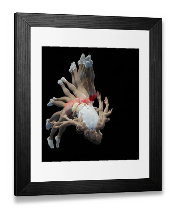 Framed Print : Trampoline Gymnastics World Championships, Birmingham 2023