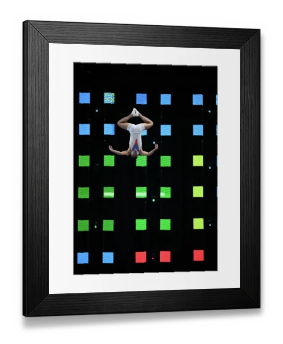 Framed Print : Trampoline Gymnastics World Championships, Birmingham 2023 Framed Print : Trampoline Gymnastics World Championships, Birmingham 2023
