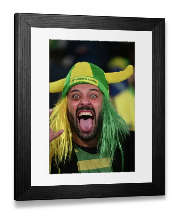 Framed Print : Soul of Sport. England v Brazil friendly at Wembley Framed Print : Soul of Sport. England v Brazil friendly at Wembley