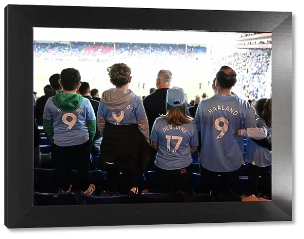 Soul of Sport Selhurst Crystal Palace v Manchester City 2024 A family of City supporters