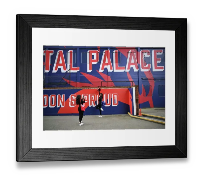 Framed Print : Soul of Sport Selhurst Crystal Palace v Manchester City 2024 Framed Print : Soul of Sport Selhurst Crystal Palace v Manchester City 2024