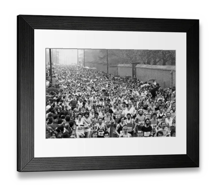 Framed Print : The first-ever London Marathon 1981 Framed Print : The first-ever London Marathon 1981