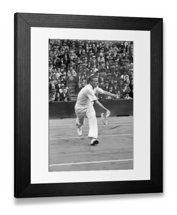 Framed Print : Sidney Wood, US Tennis Player in action against Austin at the Stad Roland Garros Paris Framed Print : Sidney Wood, US Tennis Player in action against Austin at the Stad Roland Garros Paris