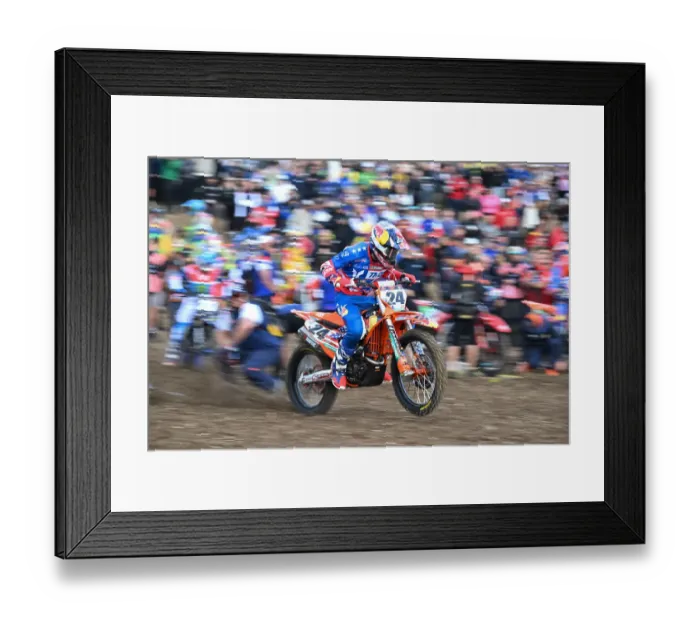 Framed Print : The 2024 Monster Energy FIM Motocross of Nations
