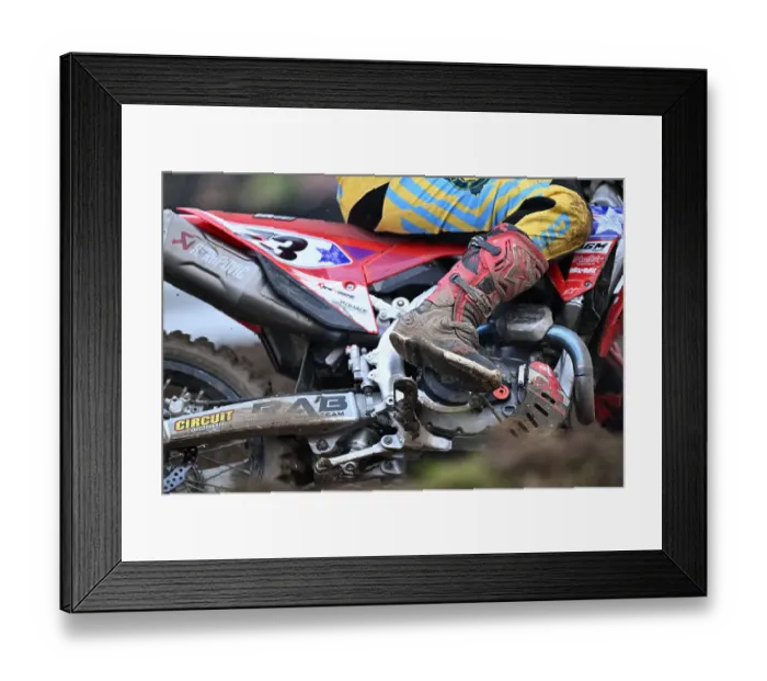 Framed Print : The 2024 Monster Energy FIM Motocross of Nations