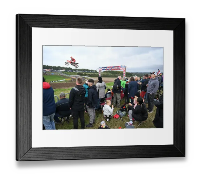 Framed Print : The 2024 Monster Energy FIM Motocross of Nations