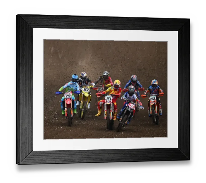 Framed Print : The 2024 Monster Energy FIM Motocross of Nations