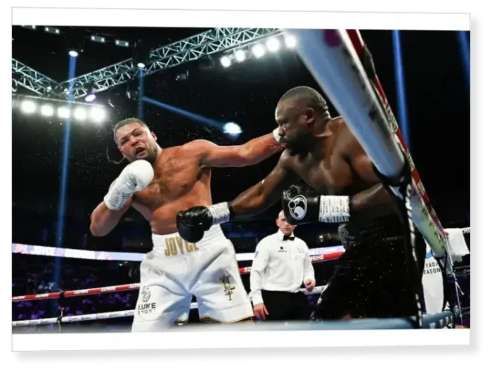 Print : SoulofSport. Derek Chisora fight week behind the scenes 2024