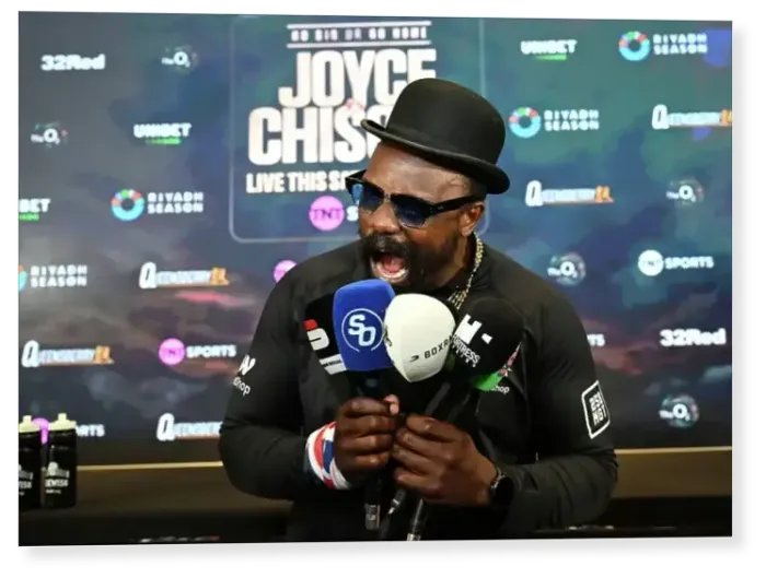 Print : SoulofSport. Derek Chisora fight week behind the scenes 2024