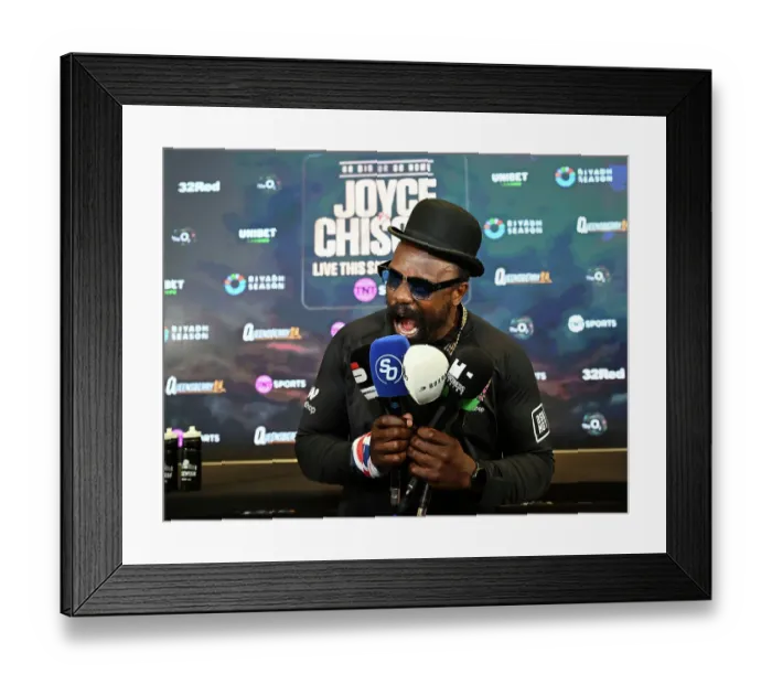 Framed Print : SoulofSport. Derek Chisora fight week behind the scenes 2024 Framed Print : SoulofSport. Derek Chisora fight week behind the scenes 2024
