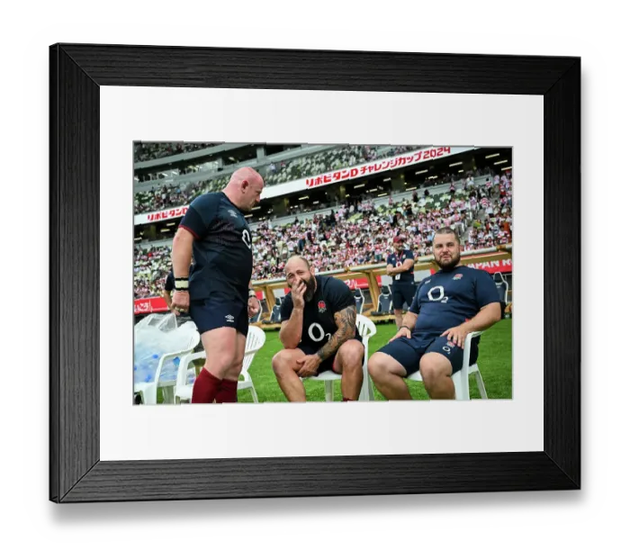 Framed Print : Japan v England 2024 England Rugby Summer Tour Framed Print : Japan v England 2024 England Rugby Summer Tour