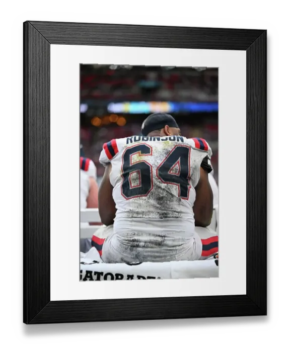 Framed Print : Lyndon Robinson Jacksonville Jaguars v New England Patriots. Wembley stadium, London 2024 Framed Print : Lyndon Robinson Jacksonville Jaguars v New England Patriots. Wembley stadium, London 2024