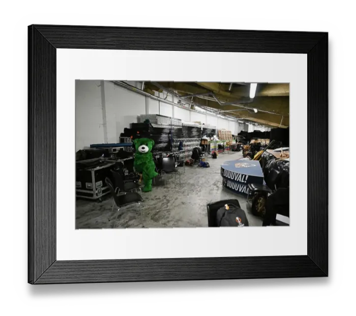 Framed Print : Jacksonville Jaguars v New England Patriots. Wembley stadium, London 2024