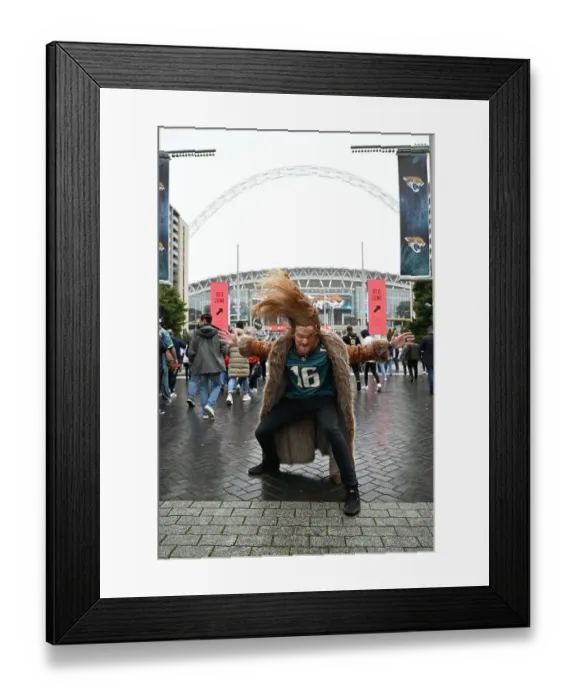 Framed Print : Jacksonville Jaguars v New England Patriots. Wembley stadium, London 2024 Framed Print : Jacksonville Jaguars v New England Patriots. Wembley stadium, London 2024