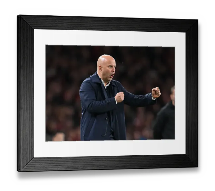 Framed Print : Liverpool managerArne Slot