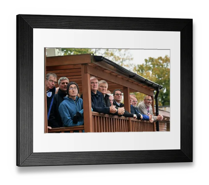 Framed Print : FA Cup first round. Tonbridge Angels v Harborough Town