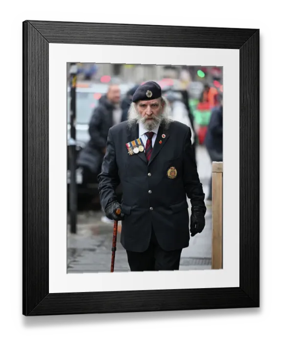 Framed Print : Chelsea War Veteran Chelsea v Arsenal (1.1) at Stamford Bridge Framed Print : Chelsea War Veteran Chelsea v Arsenal (1.1) at Stamford Bridge