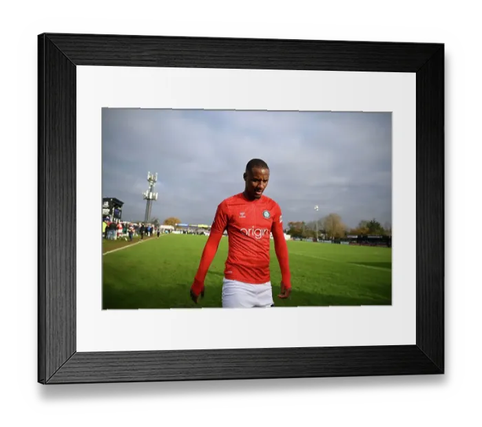 Framed Print : Wealdstone fc v Wycombe Wanderers, FA Cup 2nd round Framed Print : Wealdstone fc v Wycombe Wanderers, FA Cup 2nd round