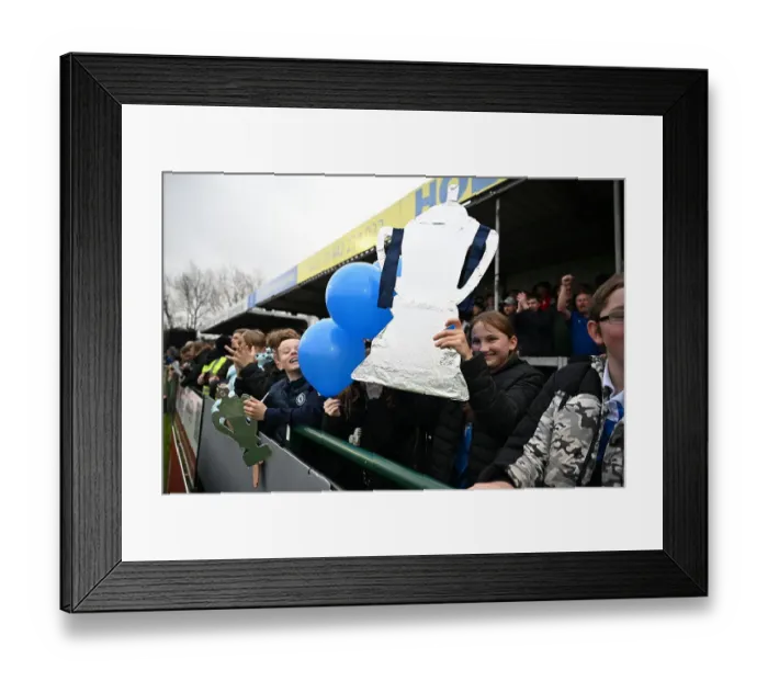 Framed Print : Wealdstone fc v Wycombe Wanderers, FA Cup 2nd round