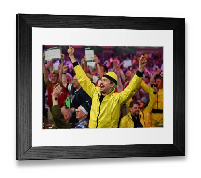 Framed Print : The Paddy Power PDC World Darts Championships 2024. Alexandra Palace Framed Print : The Paddy Power PDC World Darts Championships 2024. Alexandra Palace