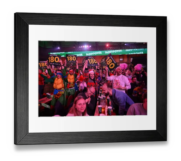 Framed Print : The Paddy Power PDC World Darts Championships 2024. Alexandra Palace Framed Print : The Paddy Power PDC World Darts Championships 2024. Alexandra Palace