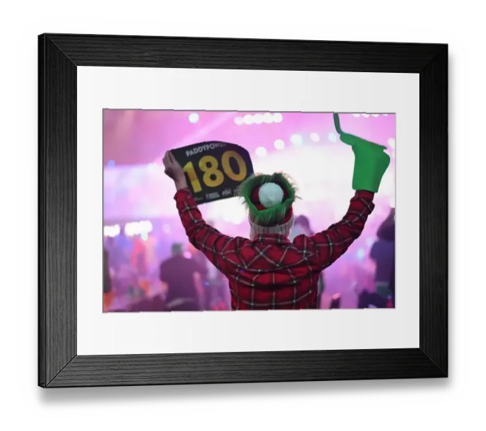 Framed Print : The Paddy Power PDC World Darts Championships 2024. Alexandra Palace Framed Print : The Paddy Power PDC World Darts Championships 2024. Alexandra Palace