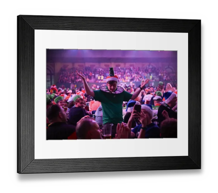 Framed Print : The Paddy Power PDC World Darts Championships 2024. Alexandra Palace Framed Print : The Paddy Power PDC World Darts Championships 2024. Alexandra Palace