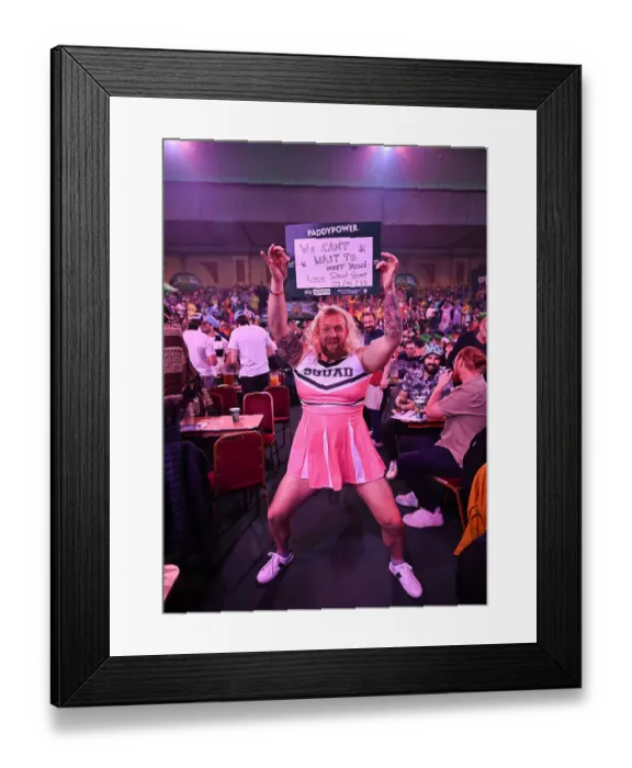Framed Print : The Paddy Power PDC World Darts Championships 2024. Alexandra Palace Framed Print : The Paddy Power PDC World Darts Championships 2024. Alexandra Palace