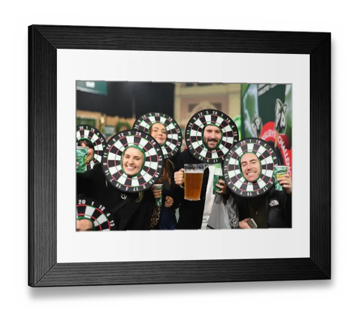 Framed Print : The Paddy Power PDC World Darts Championships 2024. Alexandra Palace Framed Print : The Paddy Power PDC World Darts Championships 2024. Alexandra Palace